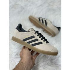 Item: Adidas Gazelle Ig6199 Size: Men's U.S Size 9.5 Condition: New With Box *Some Boxes May Be Missing Lids Or Have Damage. See Variations. 100% Authentic Casual Adidas Logo Custom Lace-up Sneakers, Adidas Lace-up Sneakers With Rubber Sole, Adidas Custom Lace-up Sneakers With Gum Sole, Casual Custom Sneakers With Adidas Logo, Adidas Custom Lace-up Sneakers With Rubber Sole, Casual Adidas Logo Leather Custom Sneakers, Casual Adidas Logo Leather Sneakers, Custom Adidas Sneakers For Light Sports, Adidas Low-top Sneakers With Cushioned Footbed