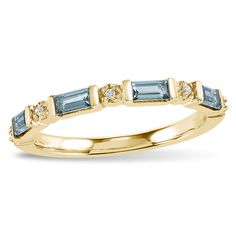 Chic and modest, this customized ring by ArtCarved® is an accessory she’ll want to wear often. Crafted in your choice of metal, this stackable style features an alternating design of the 4.0 x 2.0mm baguette-cut birthstone you select and petite round cubic zirconia. Polished to a bright shine, this ring shimmers on its own or paired with your favorite looks. Sterling silver rings cannot be resized after purchase. Mothers Ring 4 Stone, Simple Birthstone Rings, Stackable Mothers Rings Birthstones, Vintage Birthstone Ring, Stackable Rings For Each Child, Baguette Birthstone Ring, February Birthstone Rings, Stackable Mothers Rings, Birth Stone Rings For Mom