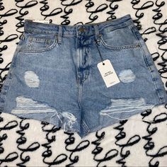 Super Cute Just Too Small For Me! New With Tags High Rise Distressed Size 29 Forever 21 High Rise Bottoms For Summer, High Rise Bottoms From Forever 21 For Summer, Forever 21 High-rise Summer Bottoms, Forever 21 Summer Cutoff Shorts, Forever 21 Cutoff Jean Shorts For Summer, Forever 21 Ripped Summer Bottoms, Trendy Ripped Bottoms From Forever 21, Forever 21 High Waist Ripped Bottoms, Forever 21 High Waist Shorts For Spring