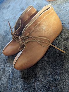 Genuine handmade, leather turn shoes. No heel. Leather Round Toe Moccasins, Leather Moccasins With Flat Heel And Leather Lining, Leather Moccasins For Galas, Leather Moccasins For Galas With Round Toe, Leather Flat Heel Moccasins For Galas, Leather Moccasins With Textured Sole And Closed Toe, Swift Leather Moccasins With Removable Insole, Leather Moccasins With Removable Insole And Round Toe, Leather Moccasins With Round Toe And Leather Footbed