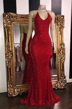 Red Mermaid, Prom Dresses Long Mermaid, Dress Idea