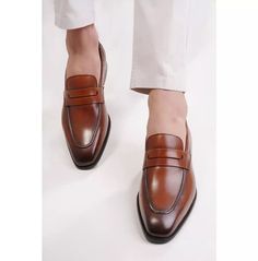 Upper Genuine Calf leather Sole genuine leather Heel Leather Slip ons Making time 7 to 10 days Brown Closed Toe Moccasins For Semi-formal Occasions, Brown Closed Toe Semi-formal Moccasins, Semi-formal Pointed Toe Moccasins With Leather Sole, Brown Closed-toe Moccasins For Semi-formal Occasions, Semi-formal Brown Moccasins With Round Toe, Semi-formal Brown Round Toe Moccasins, Brown Semi-formal Round Toe Moccasins, Brown Almond Toe Moccasins For Semi-formal Occasions, Brown Almond Toe Semi-formal Moccasins