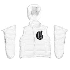 Brand New Never Worn Corvidae White Puffer Jacket, Size Large *Tag Is No Longer On Jacket, But This Is New & Never Worn -Down Quilted Puffer Jacket, White, Large -Asymmetrical Zipper Closure -Removable Arms & Hood Makes It Versatile To Also Wear As A Vest -Elastic Draw Cord On Hem & Hood -Removable W/ Velcro Felt C Logo Quick Ship! I Ship Same Day Or Next! If You See This Listing, It Is Available! White Puffer Jacket, White Puffer, Quilted Puffer Jacket, C Logo, Detachable Hood, Puffer Jacket, Front Zipper, Down Jacket, Clothing Brand