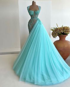 Minna Fashion, Celestial Dress, African Bridal Dress, Prom 23, Baby Blue Dress, Asian Dresses, Beneath The Sea, Dress With Tulle, Baby Blue Dresses