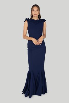 Designed for elegant occasions such as galas and weddings, the Uring Gown features a stunning back detail that adds a touch of beauty and sophistication. True to size 68% polyamide | 32% elastane Body Made in Toronto | Fabric milled in Italy Dry Clean *Note that Special Order pieces take 22 - 26 weeks to ship. Elegant Maxi Length Ball Gown For Formal Occasions, Elegant Maxi Length Formal Ball Gown, Formal Gown With Pleated Bodice, Elegant Formal Maxi Ball Gown, Formal Fitted Gown With Pleated Back, Fitted Floor-length Evening Wedding Dress, Elegant Maxi Wedding Dress With Sweep Train, Fitted Long Evening Wedding Dress, Evening Maxi Dress With Sweep Train For Formal Occasions