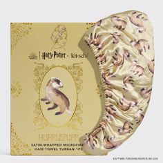 Get smooth, frizz-free hair with our satin-wrapped, quick-drying hair towel featuring Hufflepuff’s iconic badger crest  Helps reduce frizz while protecting your hair from split ends and breakage Super absorbent microfiber layer helps to dry your hair in a fraction of the time For most hair types especially naturally cu Hair Towel Turban, Back To Hogwarts, Hair Towel Wrap, Hair Turban, Hair Frizz, Frizz Free Hair, Towel Wrap, Cute Gift Ideas, Hair Towel