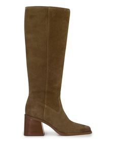 Sangeti Boot Suede Square Toe Boots, Narrow Calf Boots, Kitten Heel Slingbacks, Extra Wide Calf Boots, Flat Platform Sandals, Vince Camuto Boots, Fall Clothing, Tall Boot, Wide Calf Boots