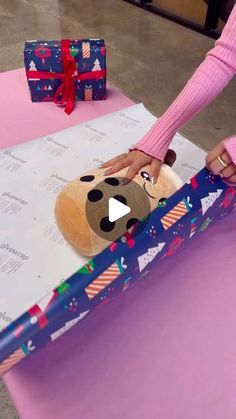 Fun Crafts For Christmas, How To Gift Wrap Clothing Without Boxes, Wrapping Bulky Presents, Clever Ways To Wrap Gifts, How To Wrap Gifts From Santa, How To Wrap A Large Stuffed Animal, Silly Gift Wrapping Ideas, How To Wrap A Football For Christmas, Gift Wrap Stuffed Animal