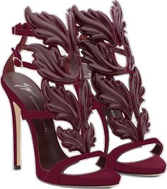 Clubbing Shoes, Red Wedding Shoes, Velvet High Heels, Skin Peel, Burgundy Heels, Velvet Sandals, Giuseppe Zanotti Heels, Burgundy Shoes, Cruel Summer