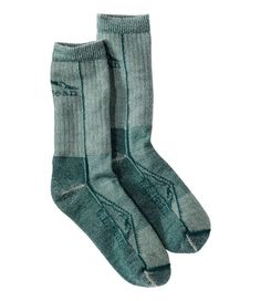 Our premium hiking socks are made from itch-free merino wool that naturally wicks moisture away and resists the growth of odor-causing bacteria. With generous cushioning and plenty of stretch, they'll keep your feet extra-comfortable on long hikes. In a soft, moisture-wicking blend of 77% Merino wool, 21% nylon and 2% Lycra Spandex. Made with a blend of responsibly-sourced Merino wool that's naturally odor-resistant and breathable. Machine wash and dry. Improved design for more comfort, durabili Wool Hiking Socks, Hiking Socks, Men's Socks, Insect Repellent, Wool Socks, Men's Accessories, Ll Bean, L L Bean, Mens Socks