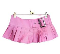 ad eBay - Wholesale Lot of 5 Pink Hip Hugging Pleated  Denim Mini Skirts (Multi Sizes) - Buy Now, click the link (eBay) Pink Mini Pleated Skirt, Newjeans Fashion, Hot Pink Mini Skirt, Gretchen Wieners, Mcu Shifting, Pink Leather Skirt, Denim Mini Skirts, Pink Latex, Throwing Fits