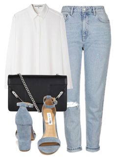 Blue Slacks, Casual Ootd, Mode Chanel, Polyvore Outfits