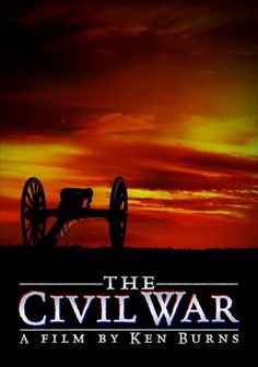 Ken Burns: The Civil War (1990) This documentary masterpiece from Ken Burns depicts the strategies and action of famous Civil War battles, and relates the stories of generals, field soldiers, politicians, heroes and a beleaguered president. The Emmy-winning miniseries begins by looking at the factors that led to the firing on Fort Sumter, and covers specific notable battles, climaxing with Gen. Robert E. Lee's surrender and Pres. Abraham Lincoln's assassination. Ken Burns Documentaries, Tv Shows Online, Documentary Film, Movies Online, Movie Poster, Movies And Tv Shows