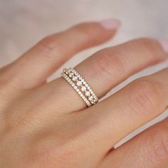 2.02 TCW Pave set Eternity Moissanite Floating Bubble band, Full Eternity Wedding Three Ring Set Band, anniversary/birthday Gift for women, Handmade Fine Jewelry for Women, Collection by Ouri Jewels "𝐓𝐨𝐠𝐞𝐭𝐡𝐞𝐫 𝐰𝐞 𝐜𝐚𝐧 𝐦𝐚𝐤𝐞 𝐭𝐡𝐞 𝐰𝐨𝐫𝐥𝐝 𝐚 𝐛𝐞𝐭𝐭𝐞𝐫 𝐩𝐥𝐚𝐜𝐞 𝐟𝐨𝐫 𝐥𝐢𝐯𝐢𝐧𝐠, 𝐥𝐞𝐭'𝐬 𝐠𝐨 𝐰𝐢𝐭𝐡 𝐦𝐢𝐧𝐢𝐧𝐠-𝐟𝐫𝐞𝐞 𝐝𝐢𝐚𝐦𝐨𝐧𝐝𝐬 𝐚𝐧𝐝 𝐡𝐚𝐧𝐝 𝐨𝐯𝐞𝐫 𝐚 𝐛𝐞𝐭𝐭𝐞𝐫 𝐭𝐨𝐦𝐨𝐫𝐫𝐨𝐰 𝐚𝐧𝐝 𝐜𝐥𝐞𝐚𝐧 𝐞𝐚𝐫𝐭𝐡 𝐭𝐨 𝐭𝐡𝐞 𝐜𝐨𝐦𝐢𝐧𝐠 𝐠𝐞𝐧𝐞𝐫𝐚𝐭𝐢𝐨𝐧? Stackable Lab Grown Diamond Jewelry For Wedding, Stackable Lab-grown Diamond Jewelry For Wedding, White Stackable Moissanite Jewelry, Stackable Cubic Zirconia Eternity Band For Anniversary, Stackable Moissanite Wedding Rings In White Gold, Wedding Diamond Stackable Eternity Band, Stackable Diamond Eternity Band For Wedding, Anniversary Stackable Rings With Lab-grown Diamonds, Dazzling Stackable Diamond Wedding Ring