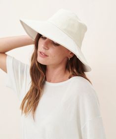 Cotton Canvas Sun Hat – Jenni Kayne Packable Hat, Style Evolution, Jenni Kayne, Cotton Hat, Spring 2023, Summer Hats, Sun Hat, Get Dressed, Sun Hats