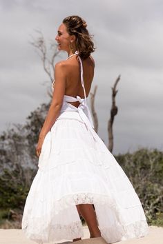 White Asymmetrical Skirt, Bohemian Wedding Skirt, White Lace Skirt, Hippie Bridal Skirt, High Low Skirt #AlternativeWeddingSkirt #Beachdressdress #WhiteAsymmetricalSkirt #BohemianWeddingSkirt #Bohemianstyle Bohemian White Flowy Maxi Skirt, White Flowy Bohemian Maxi Skirt, White Bohemian Flowy Maxi Skirt, Flowy High-low Hem Maxi Skirt For Beach, Beach High-low Hem Flowy Maxi Skirt, White Maxi Length Skirt For Vacation, White Maxi Skirt For Beach, White Maxi Skirt For Vacation, Elegant Ruffled Maxi Skirt For Beach