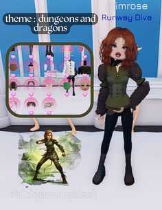 i think we can all agree this is the worst theme.. || dti dress to impress roblox outfit ideas dungeons and dragons Movie Star Dress, Dress With Gloves, Friends Tv Series, Dragon Trainer, Art Friend, Theme Dress, Mattel Dolls, Funny Costumes, Movies Outfit