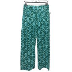 Brand: ZARA Style: PANTS WIDE LEG Color: BLUE & GREEN Size: S SKU: 293-29311-79788 CONDITION: GENTLY USED Green Ankle-length Wide Leg Pants For Loungewear, Green Wide Leg Ankle-length Pants For Loungewear, Green Wide Leg Pants With Pockets, Green Wide-leg Loungewear Pants, Green Wide-leg Pants With Elastic Waistband, Green Straight Leg Bottoms For Loungewear, Green High Waist Pants With Elastic Waistband, Green Stretch Ankle-length Pants, Green Straight Leg Loungewear Bottoms