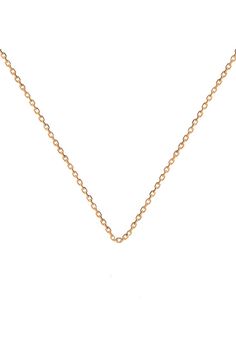 14k solid gold dainty cable link chain necklace available in your choice of length and gold color, wear it by itself or add the lockets and charms of your choice. Comes gift ready Rose Gold Necklace With Cable Chain And Round Pendant, Rose Gold Necklace With Round Pendant And Cable Chain, 14k Rose Gold Chain Necklace With Round Pendant, Delicate Rose Gold Cable Chain Necklace, Minimalist Rose Gold Charm Necklace With Cable Chain, Minimalist Rose Gold Necklace With Cable Chain, Elegant Oval Link Charm Necklace For Gifts, Everyday Rose Gold Cable Chain Necklace, Rose Gold Cable Chain Necklace For Everyday