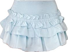 Runway Ruffles Baby Blue Skirt | Sassy Shortcake | sassyshortcake.com Baby Blue Skirt, Blue Runway, Sassy Shortcake, Ruffles Skirt, Frilly Skirt, Blue Skirt, Ruffle Skirt, Pastel Blue, Baby Pink