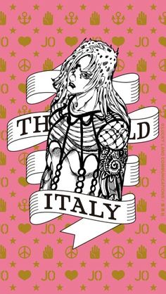 a drawing of a girl with tattoos on her arm and the words,'the wild italy '