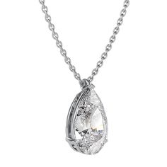 Pear Shape Solitaire Pendant Necklace Classic Brilliant Cut Drop Necklace For Formal Occasions, Classic Pear-shaped Diamond Drop Necklace, Classic Briolette Cubic Zirconia Necklace, Classic Formal Drop Necklace With Diamond Cut, Timeless Solitaire Teardrop Pendant Necklace With Brilliant Cut, Timeless Solitaire Necklace With Teardrop Brilliant Cut, Timeless Teardrop Solitaire Necklace With Brilliant Cut, Timeless Teardrop Pendant Solitaire Necklace With Brilliant Cut, Classic Diamond Teardrop Pendant Necklace