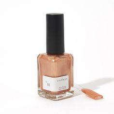 S.01: Rose Gold A mesmerizing liquid gold with a sparkling champagne shine. Add a little cheer during the holidays, and elevate every single day with this fun shade. Perfect for all skin tones.Formulated with your well-being in mind, our non-toxic polishes have a range of timeless colors, Sundays' polishes have the perfect bottle shape for grip and a professional-grade flat brush for precise swipes. 10-free, non-toxic formula, vegan, cruelty-free long-lasting, professional grade bottle shape and Static Nail Polish, Party In A Bottle Nail Polish, Essie Good As Gold Nail Polish, Mylee Nail Polish, High Shine Nail Polish, Rose Quartz Nail Polish, Just Add Sun Nail Polish, Nail Polish Bottles Photography, Recycled Nail Polish Bottles