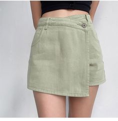 Hnewly Mini Denim Skirts Women Slim Chic Vintage New Summer Asymmetric – hnewly Y2k Style Mini Length Spring Bottoms, Y2k Mini Length Bottoms For Spring, Non-stretch Y2k Denim Skirt For Spring, Y2k Fitted Shorts For Spring, Trendy High-waist Skort For Streetwear, Summer Streetwear Mini Skirt Shorts, Trendy High Waist Skort For Streetwear, Spring Streetwear Mini Bottoms, Fitted Y2k Shorts For Spring