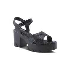 Step into summer style with these Patrizia Women's Judith Sandals. Click this FOOTWEAR GUIDE to find the perfect fit and more! Step into summer style with these Patrizia Women's Judith Sandals. Click this FOOTWEAR GUIDE to find the perfect fit and more! SANDAL FEATURES Platform crisscross quarter strap sandal featuring a basket weave upper design and a shiny square buckle on a light weight, chunky unit bottom with arrowhead indentationsSANDAL CONSTRUCTION Manmade (PU) outsole Polyester lining Sy Basket Weave, Strap Sandals, Basket Weaving, Criss Cross, Summer Style, Summer Fashion, Wedges, Perfect Fit, Buckle