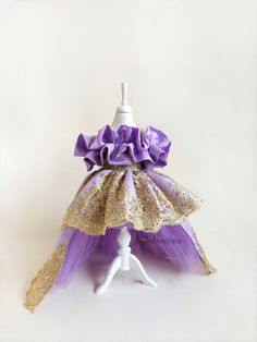 Purple Party Outfit With Train Tutu Girl Pink Ball Gown for Toddler Birthday Dress - Etsy Party Season Tutu Dress In Tulle For Dress-up, Party Purple Organza Dress, Purple Organza Party Dress, Princess Style Tulle Gown For Party, Fitted Tulle Princess Dress For Party, Summer Party Pageant Dress With Ruffles, Purple Party Gown With Ruffles, Purple Ruffled Gown For Party, Purple Tulle Party Gown