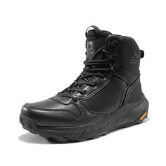 PRICES MAY VARY. Zip Closure: The inner side zipper makes it easy to put on and take off the boots. Supportive and protective, these men’s work boots are ideal for security staff, warehouse workers, and those who are in professions that require them to stand for long hours. Shock Absorbing: With a thick EVA midsole, these men’s high-top outdoor boots greatly reduces shock while providing lasting cushioning for long periods of standing and walking. Durable & Protective: Crafted with premium leath Combat Waterproof Boots For Outdoor Activities, Tactical Work Boots Abrasion-resistant For Outdoor Activities, Wear-resistant Tactical Combat Boots For Outdoor, Durable Combat Waterproof Boots For Adventure, Tactical Abrasion-resistant Work Boots For Outdoor Activities, Abrasion-resistant Tactical Combat Boots For Outdoor, Tactical Abrasion-resistant Combat Boots For Outdoor, Functional Abrasion-resistant Combat Boots For Outdoor, Durable Tactical Combat Boots For Hiking