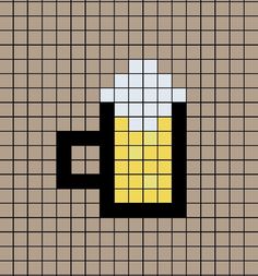 Pin on Ваши пины in 2024 | Easy pixel art, Pixel art pattern, Pixel art image.