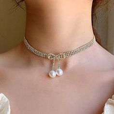 This Unique Piece Is A Wonderful Addition To Your Wonderful Addition To Your Wardrobe And Your Style; Sure To Get Lots Of Compliments! Gsunmw50400jml0 Gsunn350000hj3y Gsumpk50c00jn3m White Rhinestone Clavicle Chain Necklace For Party, White Rhinestone Clavicle Necklace For Party, Pearl Rhinestone Clavicle Necklace For Parties, White Pearl Rhinestone Necklace With Clavicle Chain, Party Pearl Rhinestone Necklace With Clavicle Chain, Party Pearl Rhinestone Clavicle Necklace, Adjustable Elegant Jeweled Rhinestone Necklace, Elegant Adjustable Jeweled Rhinestone Necklace, White Rhinestone Choker Jewelry