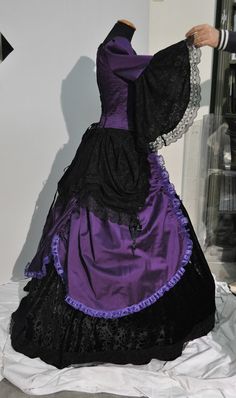 Made to order  fantasy victorian renaissance marie antoniette gothic dress, custom made. €744.00, via Etsy. Gothic Lace Corset Dress For Costume, Fantasy Style Purple Dress For Costume Party, Purple Fantasy Dress For Costume Party, Purple Fantasy Costume Party Dress, Fitted Ball Gown With Historical Design For Costume Party, Fantasy Corset Dress With Ruffles For Costume, Fantasy Ruffled Corset Dress For Costume, Fitted Fantasy Corset Dress For Fancy Dress, Fitted Fantasy Corset Dress For Fancy Dress Events