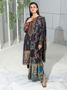 Limelight Black U1535su 3pc Summer Embroidered 2022 Fitted Black Lawn Suit With Digital Print, Unstitched Embroidered Patterned Sets, Black Digital Print Sets For Eid, Printed Patterned Set For Weddings, Patterned Printed Set For Wedding, Printed Cambric Lawn Suit For Wedding, Blue Printed Unstitched Wedding Suit, Patterned Printed Sets For Wedding, Traditional Black Sets With Digital Print