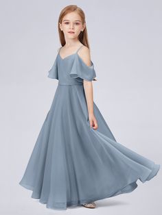 Dusty_Blue Fae Wedding, Marigold Bridesmaid Dress, Kids Bridesmaid Dress, Sky Blue Bridesmaid Dresses, Taupe Bridesmaid Dresses, Turquoise Bridesmaid Dresses, Ivory Bridesmaid Dresses, Lavender Bridesmaid Dresses, Dress Georgette