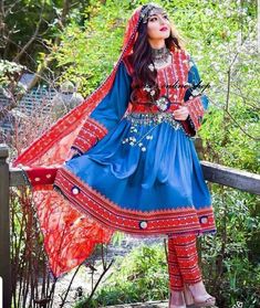 afghan kuchi traditional wedding drees is made of good quality long lasting fabric. Traditionally such Afghanistan Persian Pashtun new design frocks are used as bridal dress. Most of girls also like and recommend such dresses for wedding, Nikkah and Mehndi night events. The dress measurements are kept average. If you need this frock in exact measurements you need, then please send us measurements which best fit on your body