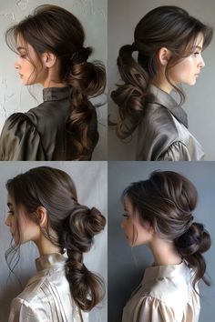 Ponytail Hairstyle Ideas, Beautiful Ponytail, Ponytail Hairstyle, Edges Hair, Dirty Blonde Hair