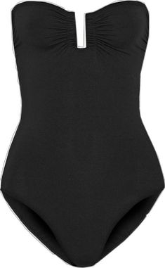 Elegant Summer Bodysuit With Minimal Stretch, Elegant Strapless Smoothing Bodysuit, Elegant Minimal Stretch Swimwear For Poolside, Elegant Leotard With Minimal Stretch, Elegant Smoothing Summer Bodysuit, Elegant Smoothing Bodysuit For Summer, Chic Fitted Smoothing Swimwear, Elegant Summer Smoothing Bodysuit, Elegant Leotard With Smoothing Minimal Stretch