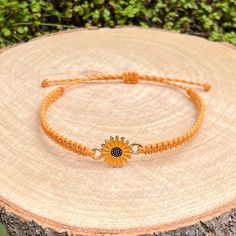 Honey Yellow, Yellow Beige, Charm Gift, Friendship Bracelets, Wales, United Kingdom, Sunflower, Honey, Gifts For Her