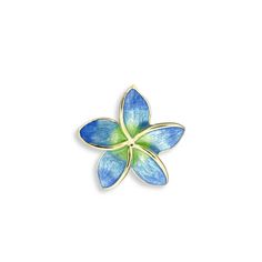 Introducing our exquisite Blue Pimeria Pendant. Handcrafted from 18K gold and adorned with vibrant enamel, this pendant is a true work of art. Inspired by the delicate Pimeria flower, it exudes elegance and luxury. Blue Plumeria, Diamond Fashion Jewelry, Jewelry Appraisal, Sell Gold, Floral Necklace, Wedding Watch, Jewelry Repair, Custom Jewelry Design, Enamel Jewelry