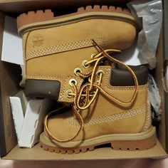 Never Been Worn, Brand New, Unisex Color And Style Ideas For Christmas List, Timberlake Boots, Tim Boots, Tims Boots, Tan Shoes, Toddler Boots, Stunning Shoes, Timberlands Shoes, Timberlands