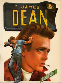 an advertisement for the james dean movie