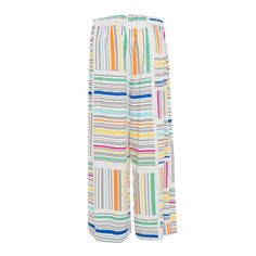 Sunsets and beach walks, or relaxing in a stone garden simply cannot be done without a pair of Chie Trousers. Vibrant colourful stripy print, comfort and breathability are the key elements of these wide-leg design. These trousers look best with Kiiro Blouse or a crop top. 100% Viscose Delicate Machine Wash Walking Trousers, Climbing Pants, Beach Walks, Outdoor Climbing, Stone Garden, Slow Fashion Brands, Hiking Women, Garden Stones, Beach Walk