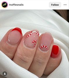 Candy cane nails
Christmas nails idea
Nails idea 2022
Nails of the day
French manicure 
Winter nails
Red nails
Red manicure 
Nails
Short nails Candy Cain Nails, Candy Cane Nails Short, Candy Cane French Tip Nails, Red Accent Nails, Christmas Gel Manicure, Christmas Nails Candy Cane, Candy Cane Christmas Nails, Candy Cane Nail Designs, Candy Cane Nail Art