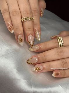 Uñas Aesthetic, Uñas Ideas, Ideas Para Uñas, Tapered Square Nails, Acrylic Nails Designs, Pearl Nails, Nails Only, Bling Acrylic Nails