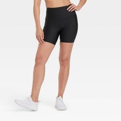 Training Biker Shorts With Short Inseam, Moisture-wicking Fitted Biker Shorts With Short Inseam, Stretch Biker Shorts With 5-inch Inseam For Workout, Athleisure Biker Shorts With Short Inseam For Workout, Athleisure Biker Shorts With Short Inseam For Training, Sweat Resistant Athleisure Shorts, Fitted Biker Shorts With Short Inseam For Sports, Athleisure Biker Shorts For Training, Functional Shorts In Short Length