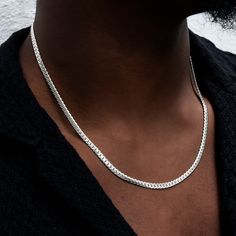 Introducing the South Beach Cuban™ Chain, your favorite classic with an elevated design. This piece is set in 14k White Gold, complete with our signature clasp, and will be the perfect complement to your look no matter where you go. It will reflect the light from every angle and have all eyes on you. Available in three colors, this chain is sure to impress! This product is guaranteed for life - GLD will repair the item should you experience any defects in craftsmanship or breakage. Specification Classic Everyday Cuban Link Necklace, Tarnish Resistant, Classic Cuban Link Necklace Tarnish Resistant For Everyday, Classic White Gold Jewelry With Figaro Chain, Silver Cuban Link Necklace For Everyday Elegance, Classic Cuban Link Necklace, Tarnish Resistant, Classic Silver Cuban Link Necklace For Everyday, Classic Silver Chain Jewelry, Elegant Cuban Link Necklace With Solid Construction, Classic Silver Cuban Link Necklace With Figaro Chain