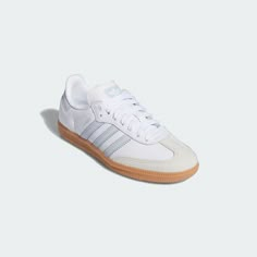 adidas Samba OG Shoes - White | Unisex Lifestyle | adidas US Iconic Street Style, Adidas Samba Shoes, Samba Og Shoes, Osiris Shoes, Adidas Samba Outfit, Samba Shoes, Indoor Football, Samba Outfit, Football Pitch