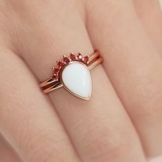 ✮This is a sterling silver breastmilk ring set DIY kit.  It provides everything to make the breastmilk ring. You can make your breastmilk ring by yourself !  ✮Please note: We can do one ring with two or more birthstones, please enter the month(s) of the birthstone(s) when you add personalization. ✮This DIY kit contains small components and may be a choking hazard. Please keep out of reach of children! The resin is safe and non-toxic, but should  avoid direct contact with eyes or mouth! ✮About th White Opal Stackable Rings For Promise, White Opal Stackable Promise Rings, White Stackable Sterling Silver Opal Ring, White Stackable Opal Jewelry, White Opal Stackable Rings As Gift, White Opal Stackable Rings Gift, Stackable White Gemstone Rings For Gift, White Teardrop Opal Ring For Gift, Diy Breastmilk Jewelry